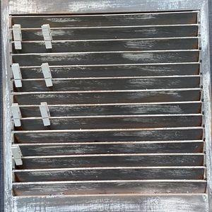 Shutter picture frame